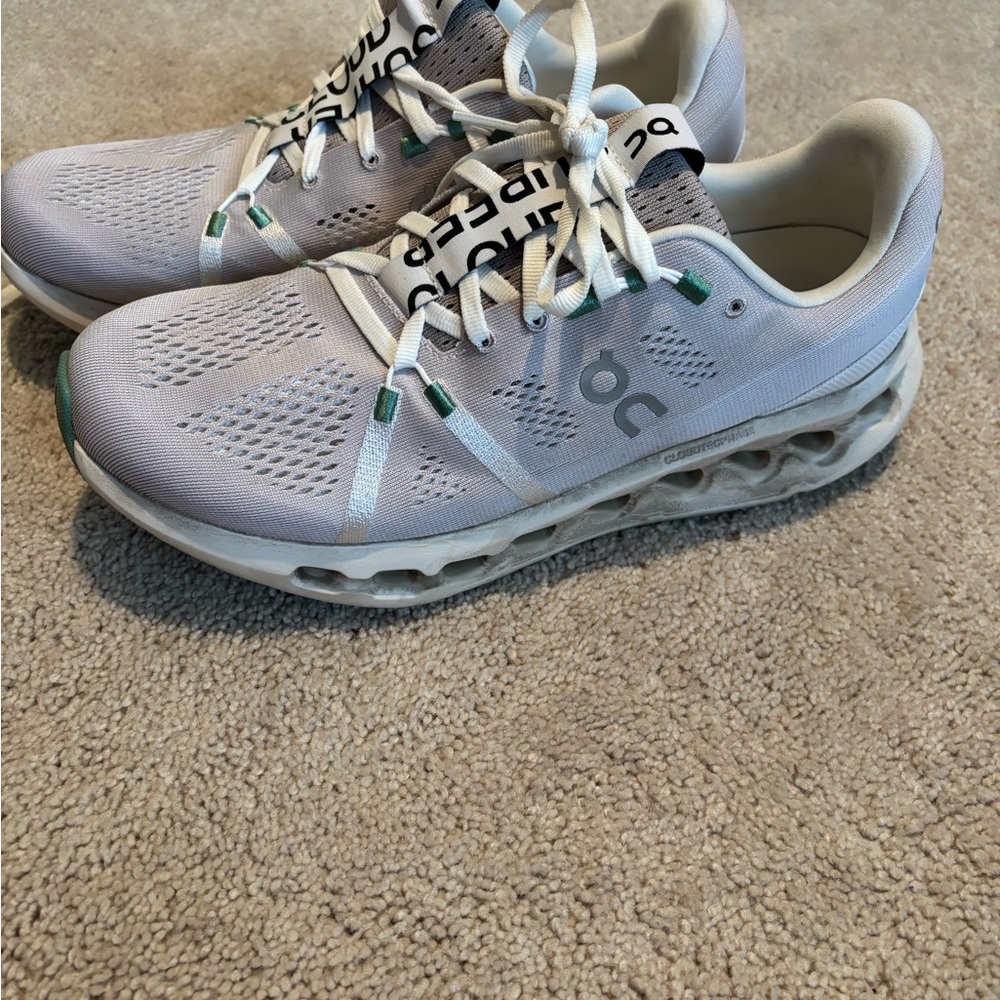 On Running men’s White Running Shoes